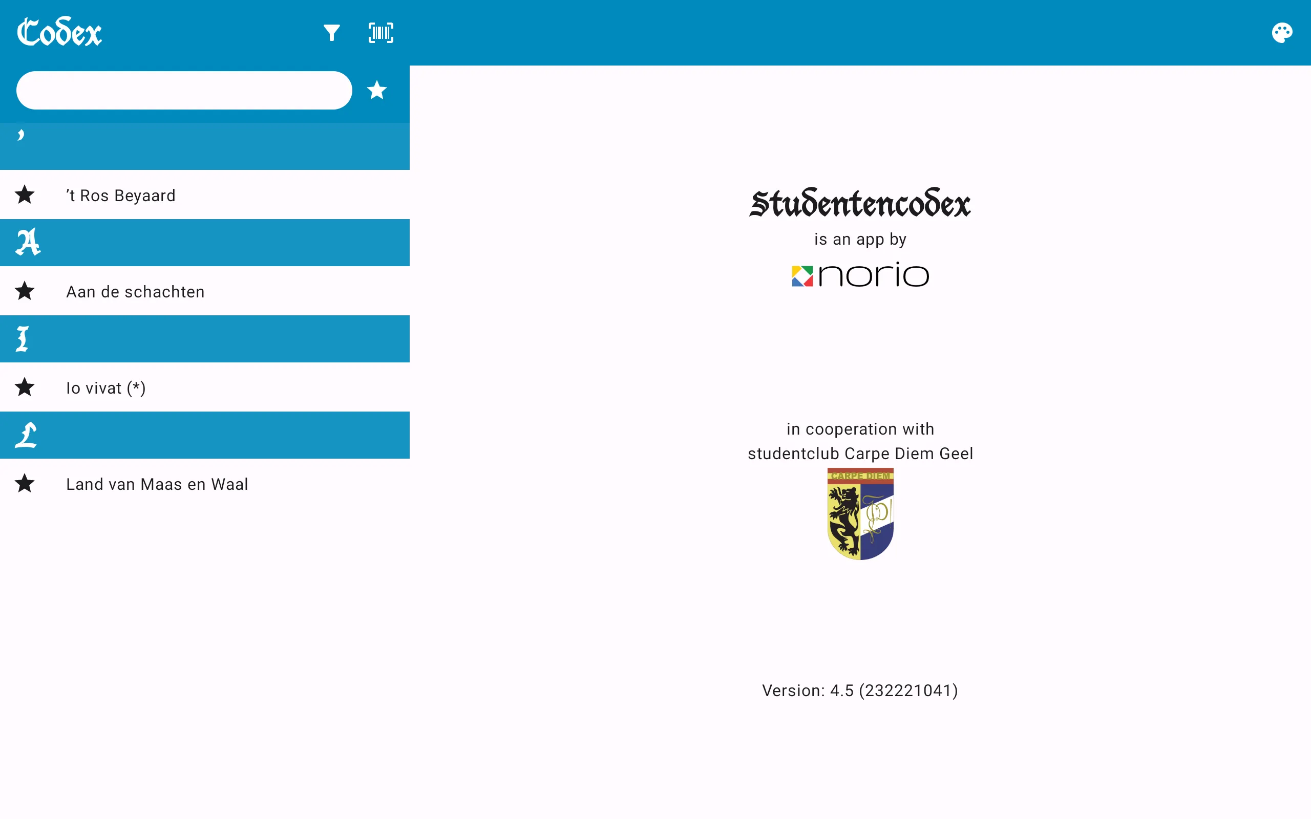 Studentencodex | Indus Appstore | Screenshot