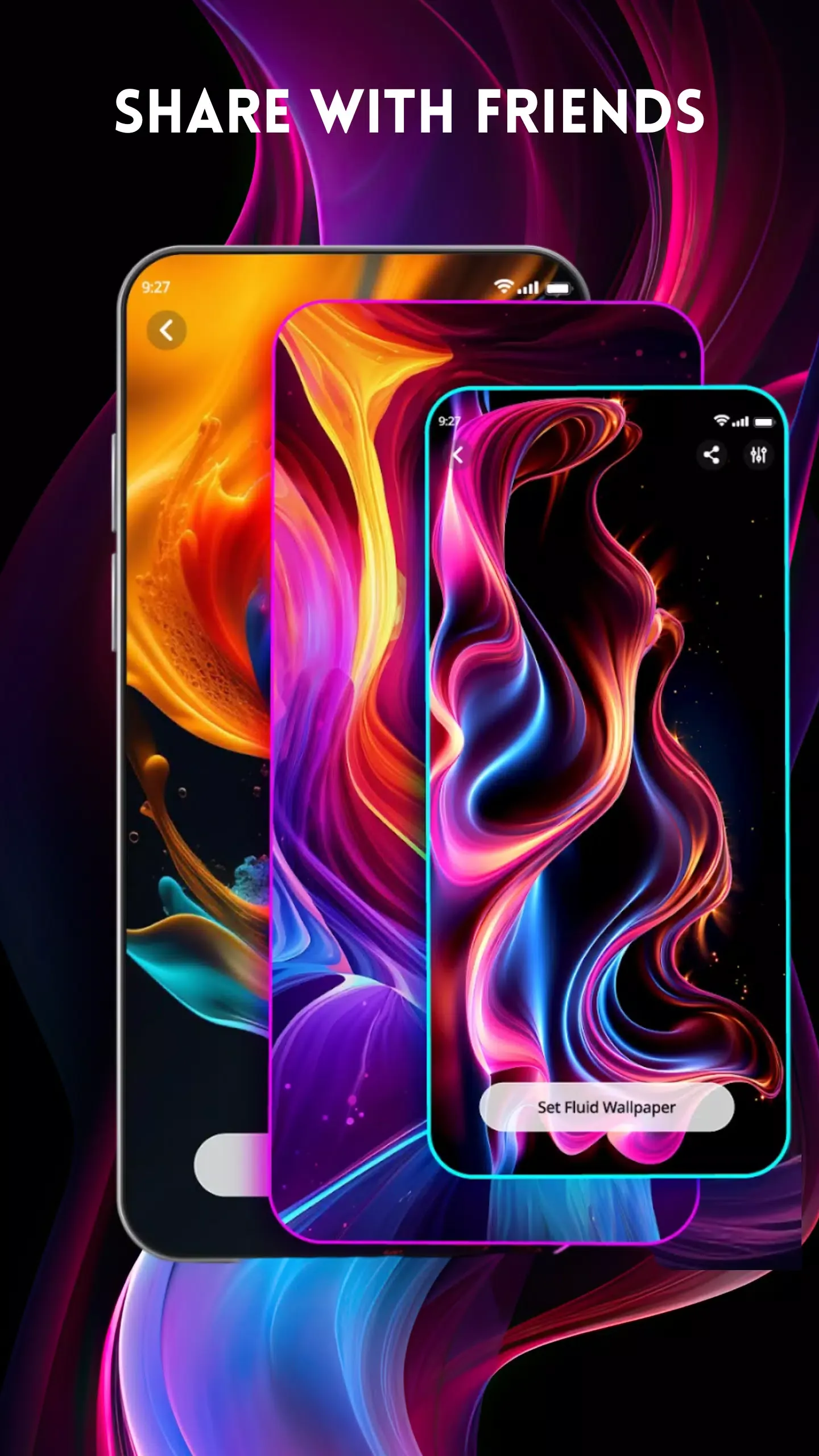 Magic Fluid: 3D Live Wallpaper | Indus Appstore | Screenshot