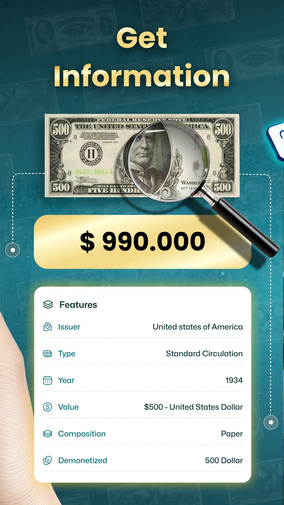 BankSnap - Banknote Identifier | Indus Appstore | Screenshot