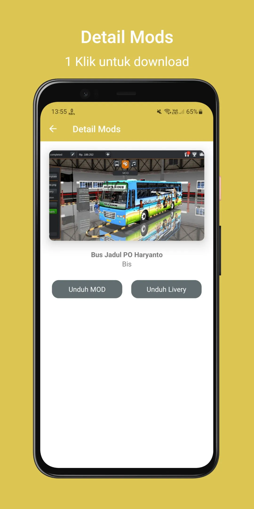 MOD Bus Simulator Indonesia | Indus Appstore | Screenshot