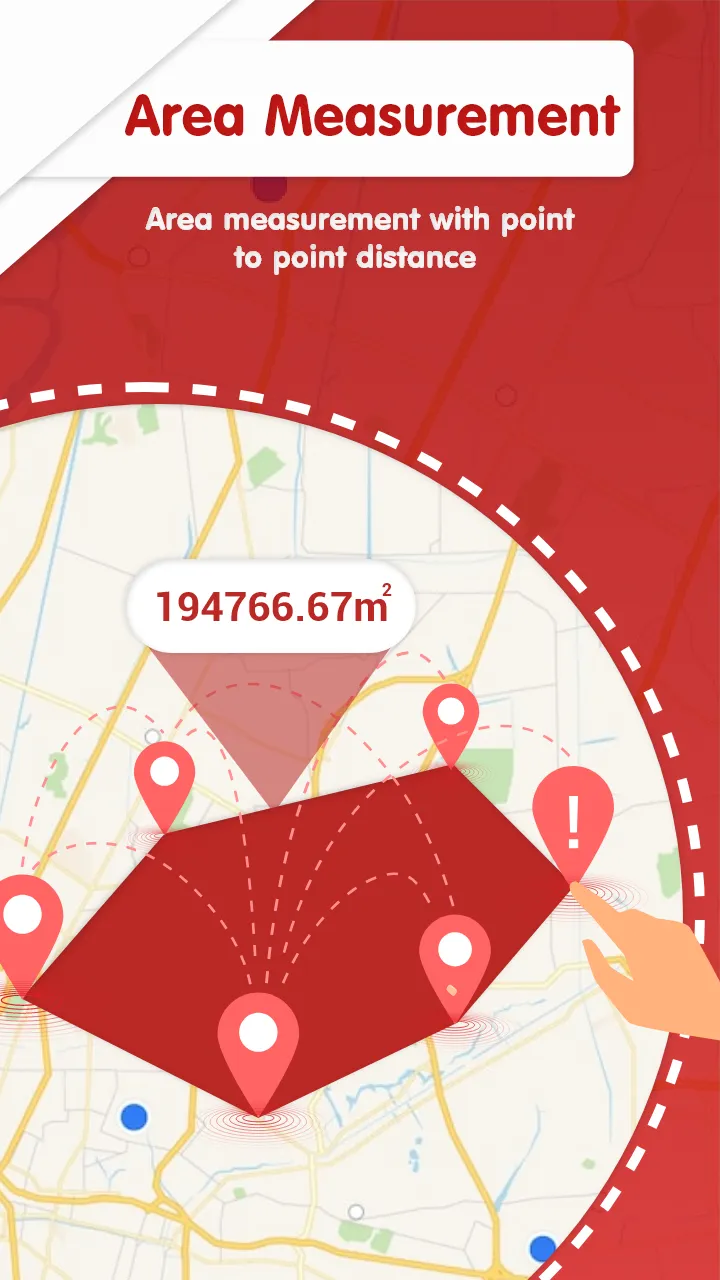 GPS Fields Area Measure App | Indus Appstore | Screenshot