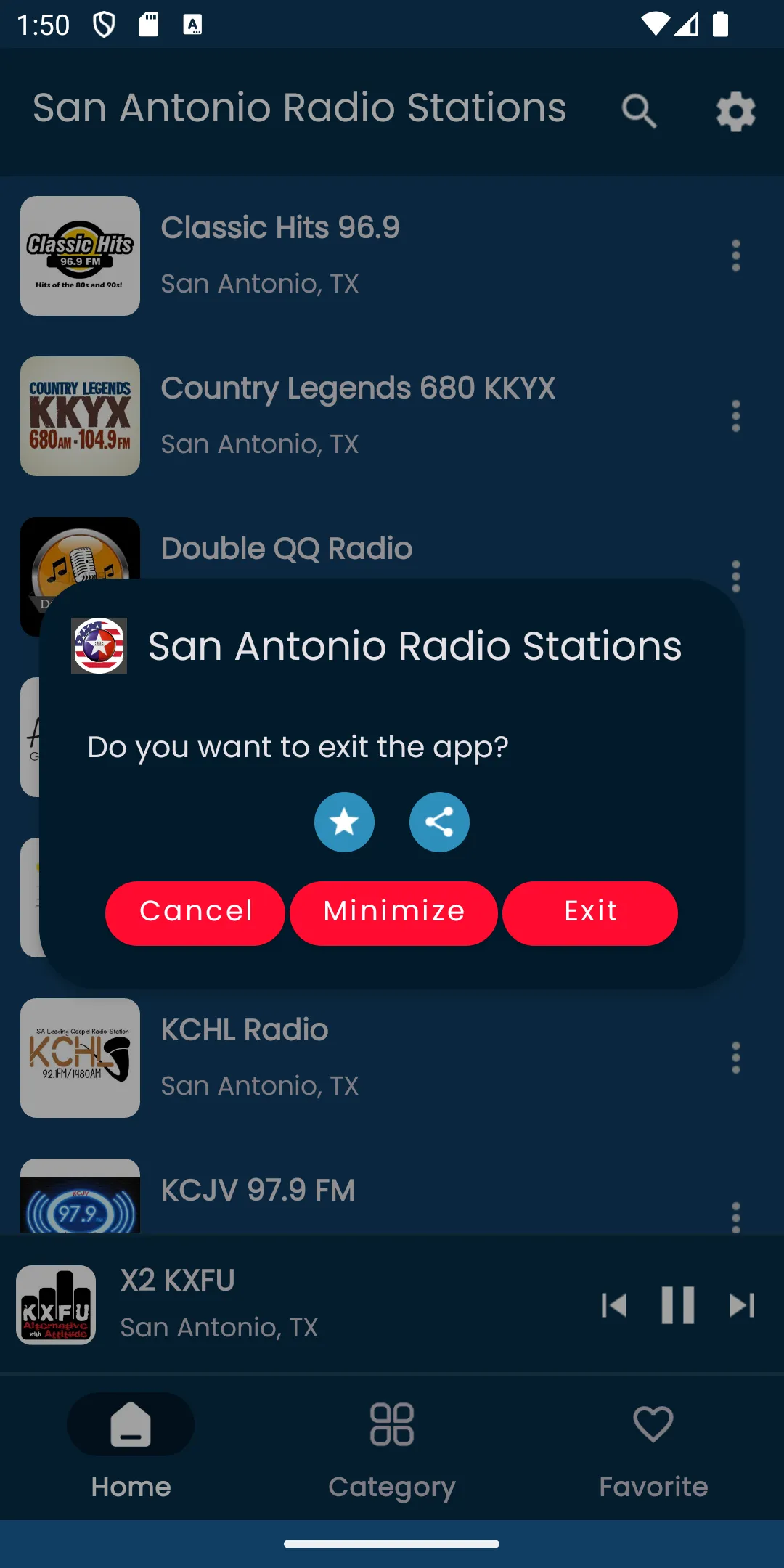 Radios from San Antonio | Indus Appstore | Screenshot