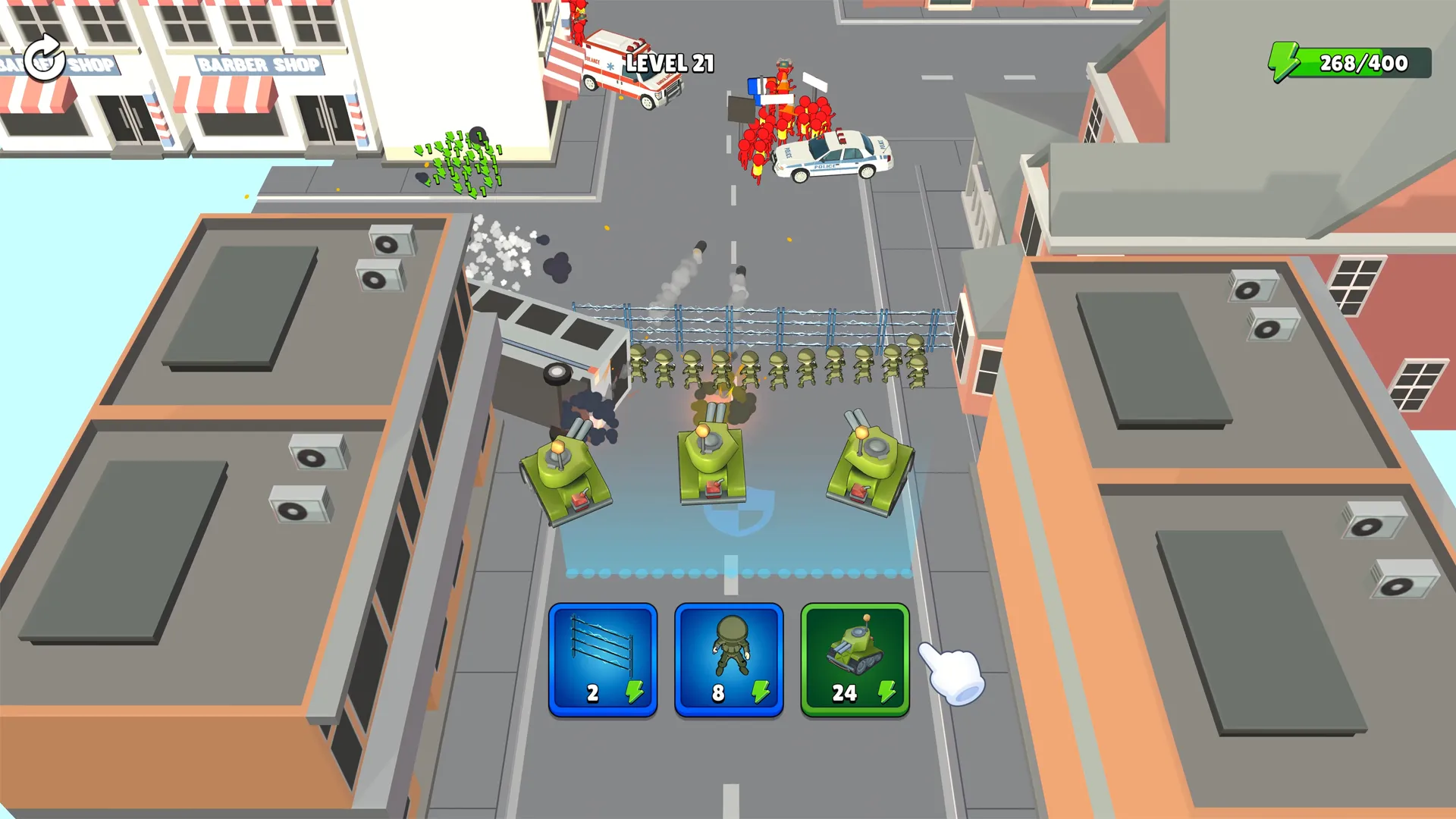 City Defense - Police Games! | Indus Appstore | Screenshot