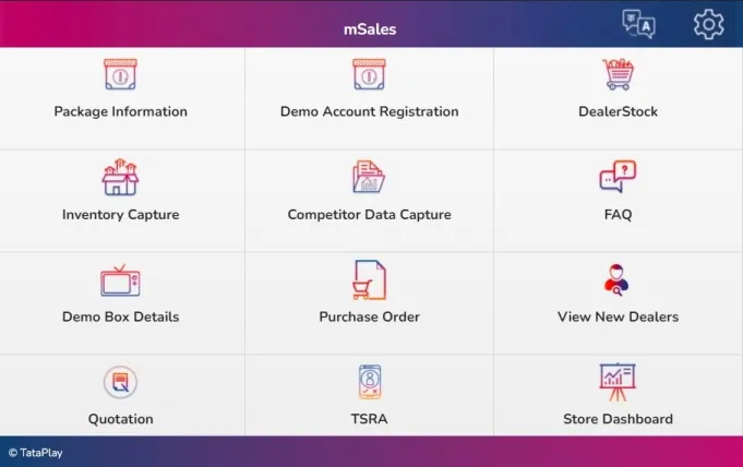 mSales | Indus Appstore | Screenshot
