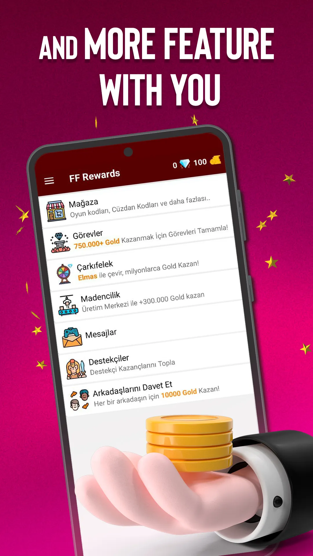 FF Rewards - Earn Diamonds | Indus Appstore | Screenshot