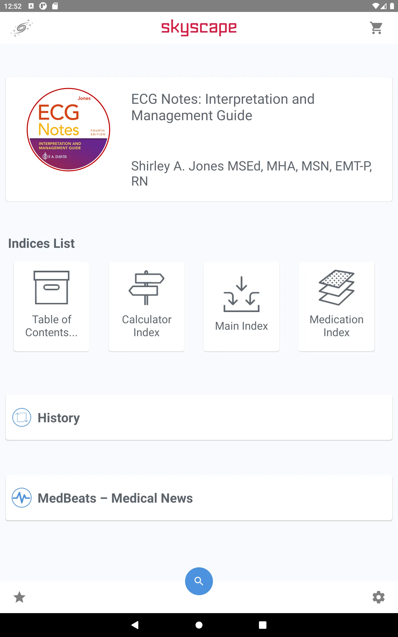 ECG Notes: Quick look-up ref. | Indus Appstore | Screenshot