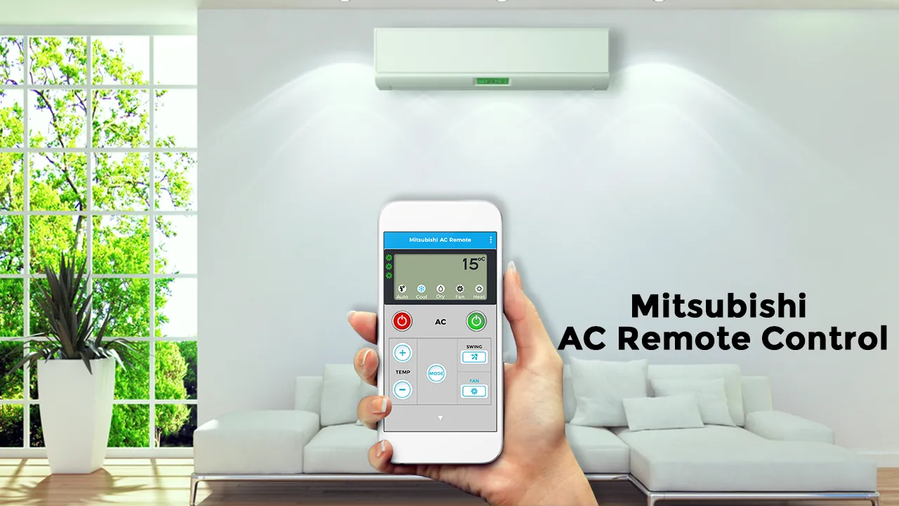 Mitsubishi AC Remote Control | Indus Appstore | Screenshot