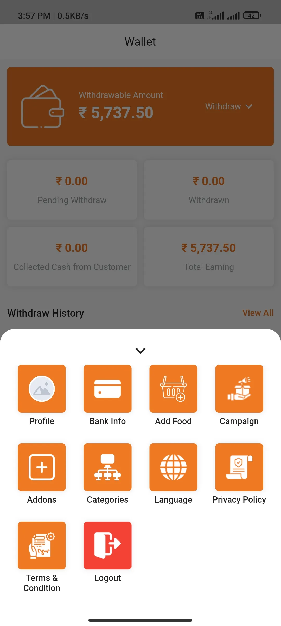 Deliveryan Restaurant | Indus Appstore | Screenshot