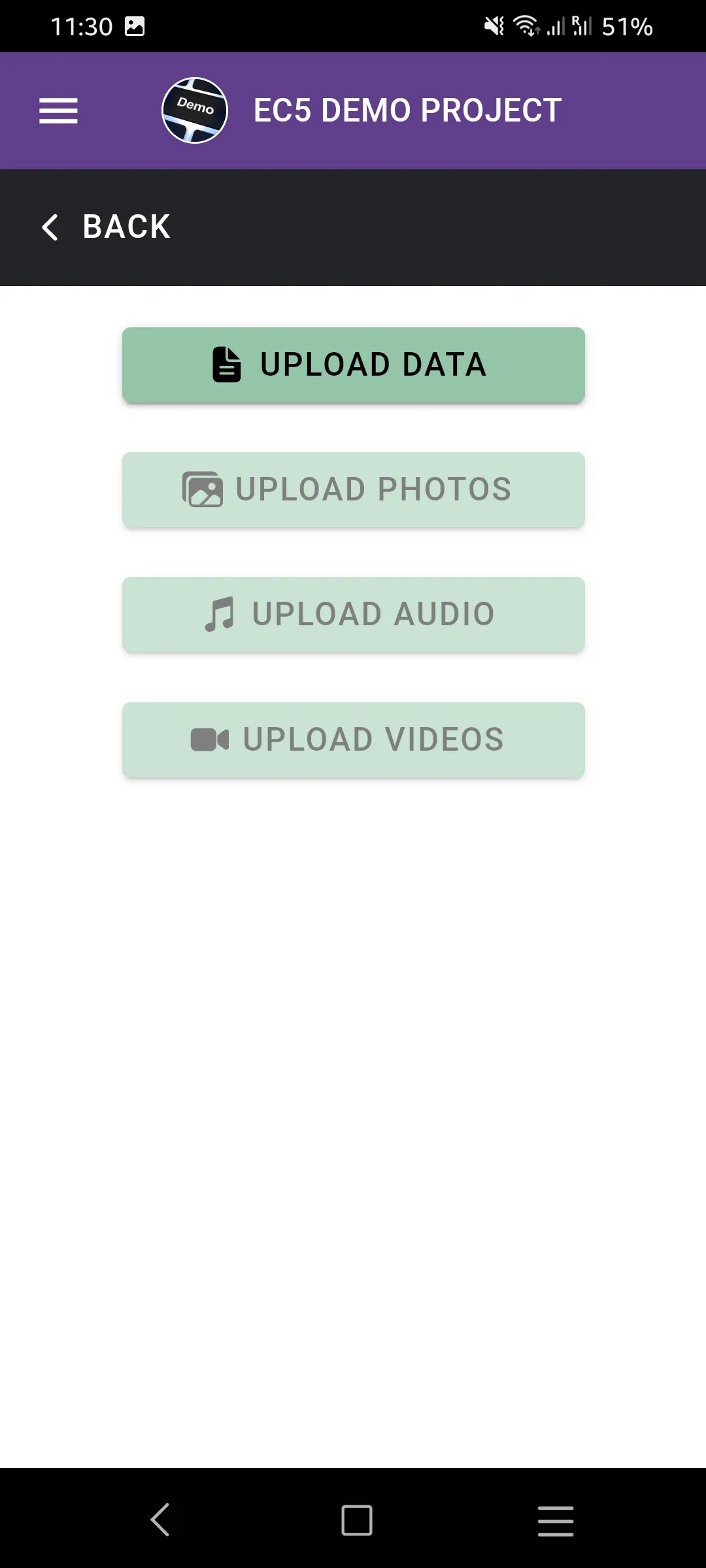 Epicollect5 Data Collection | Indus Appstore | Screenshot
