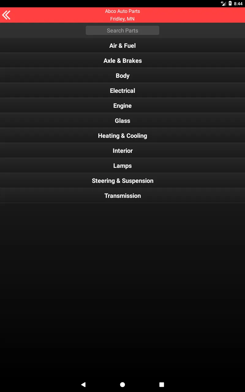 Abco Fridley Auto Parts | Indus Appstore | Screenshot