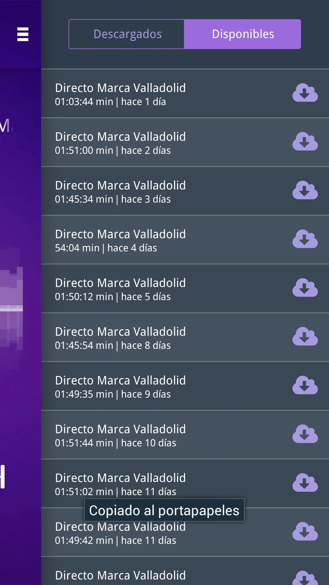 Radio Marca Valladolid | Indus Appstore | Screenshot