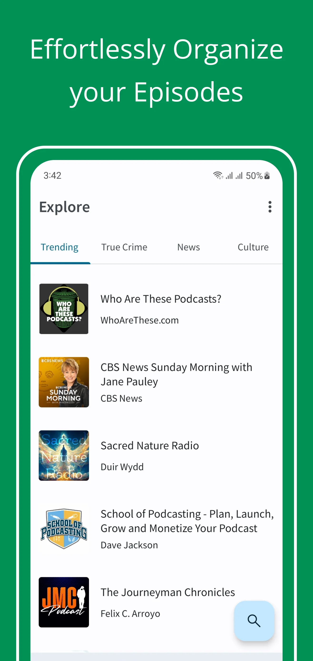 Aurelian Audio Podcast Player | Indus Appstore | Screenshot