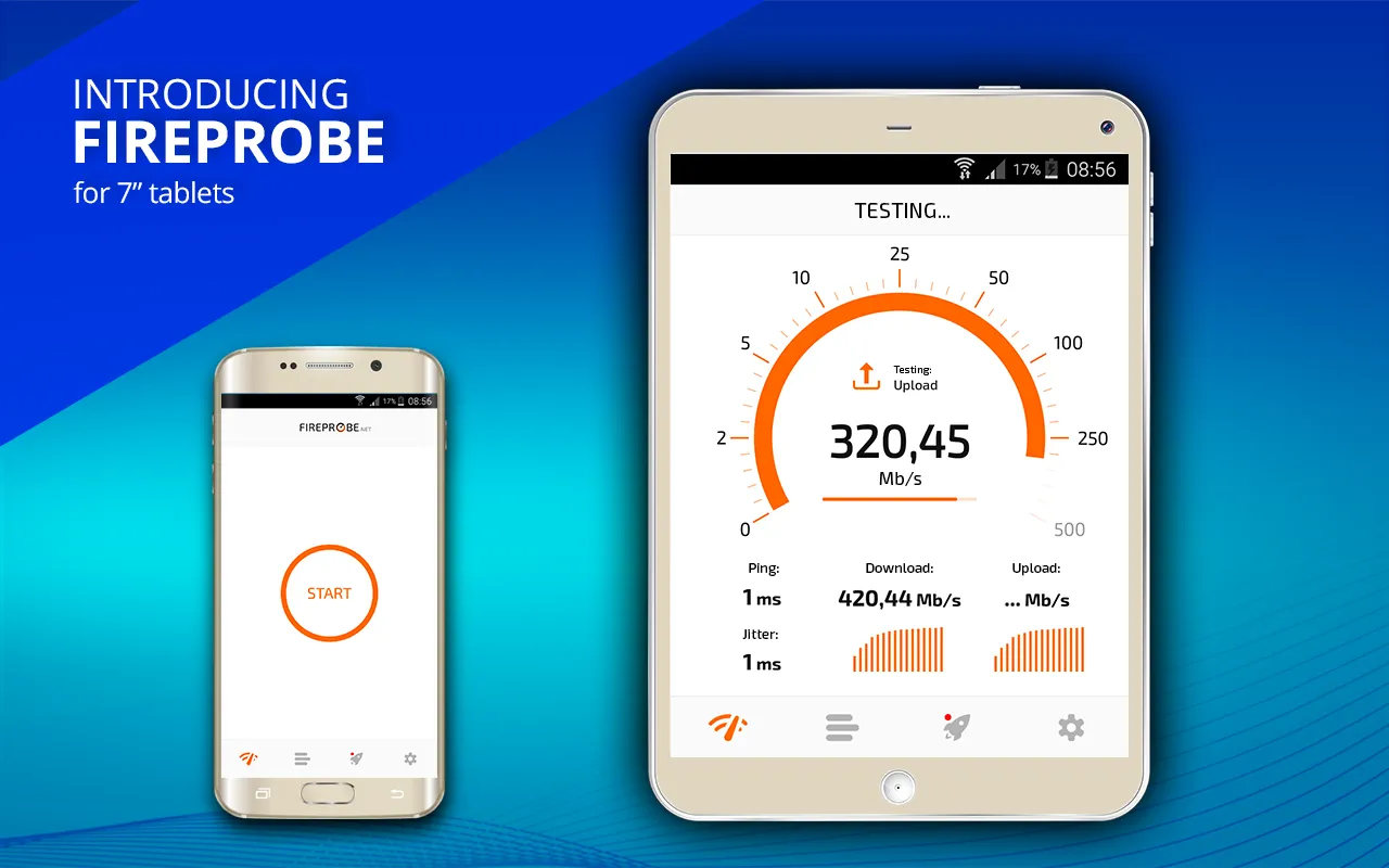 FIREPROBE Speed Test | Indus Appstore | Screenshot