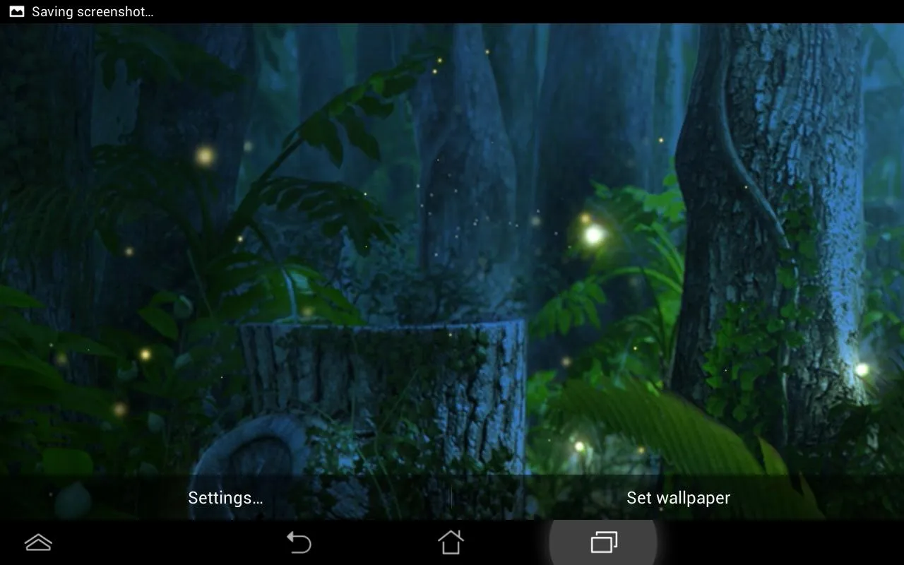 Fireflies Live Wallpaper | Indus Appstore | Screenshot