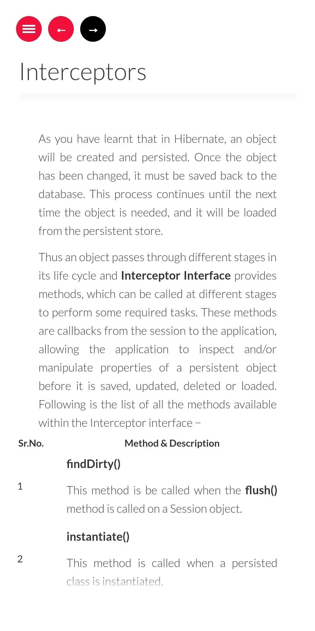 Learn Hibernate Tutorial | Indus Appstore | Screenshot