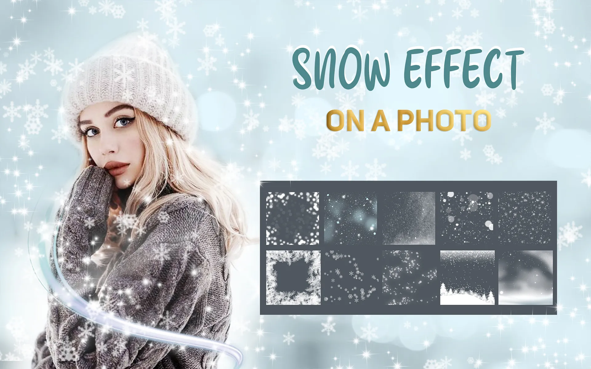 Snow Effect on Photo - Editor | Indus Appstore | Screenshot