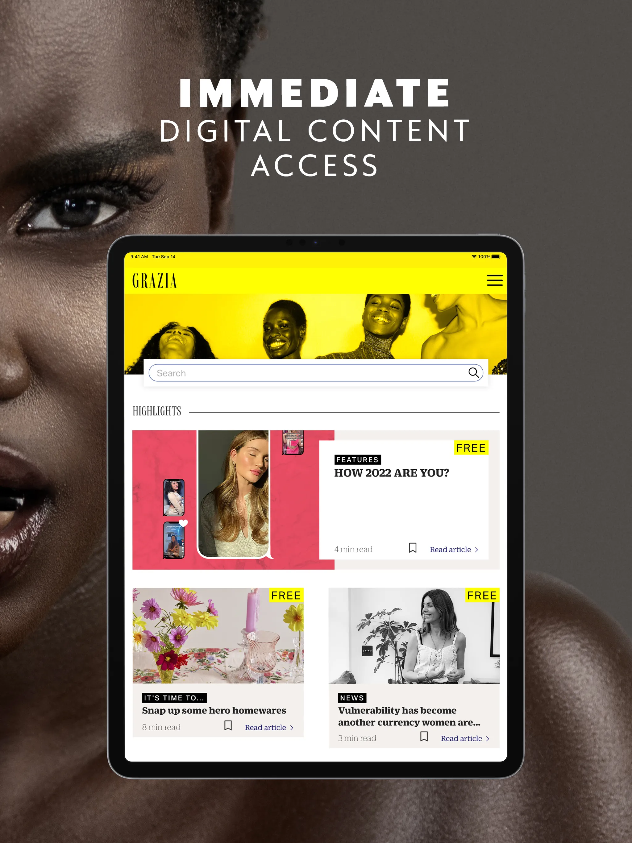 Grazia Magazine: Fashion News | Indus Appstore | Screenshot