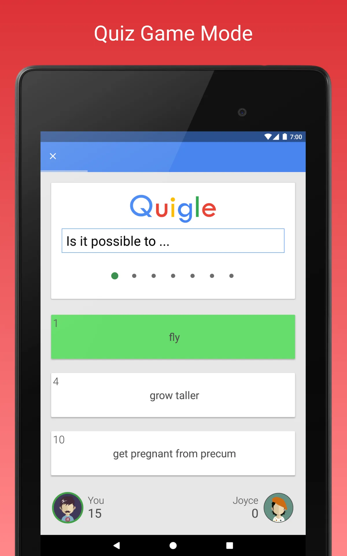 Quigle - Google Feud + Quiz | Indus Appstore | Screenshot