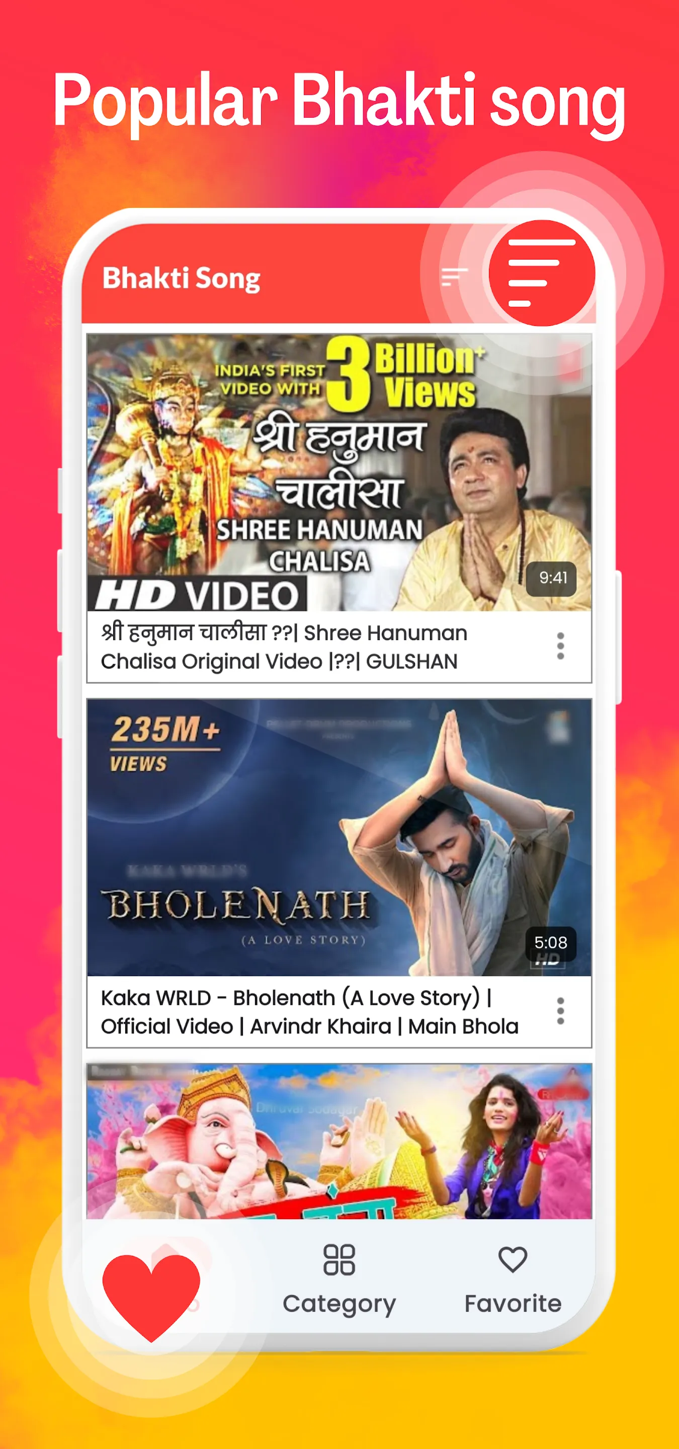 Bhakti song - Bhajan geet | Indus Appstore | Screenshot