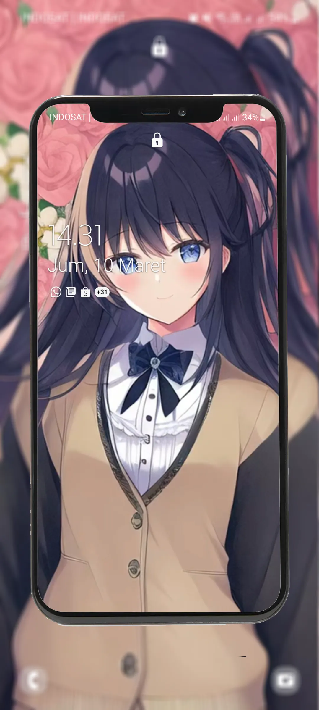 Anime Girl Wallpaper | Indus Appstore | Screenshot