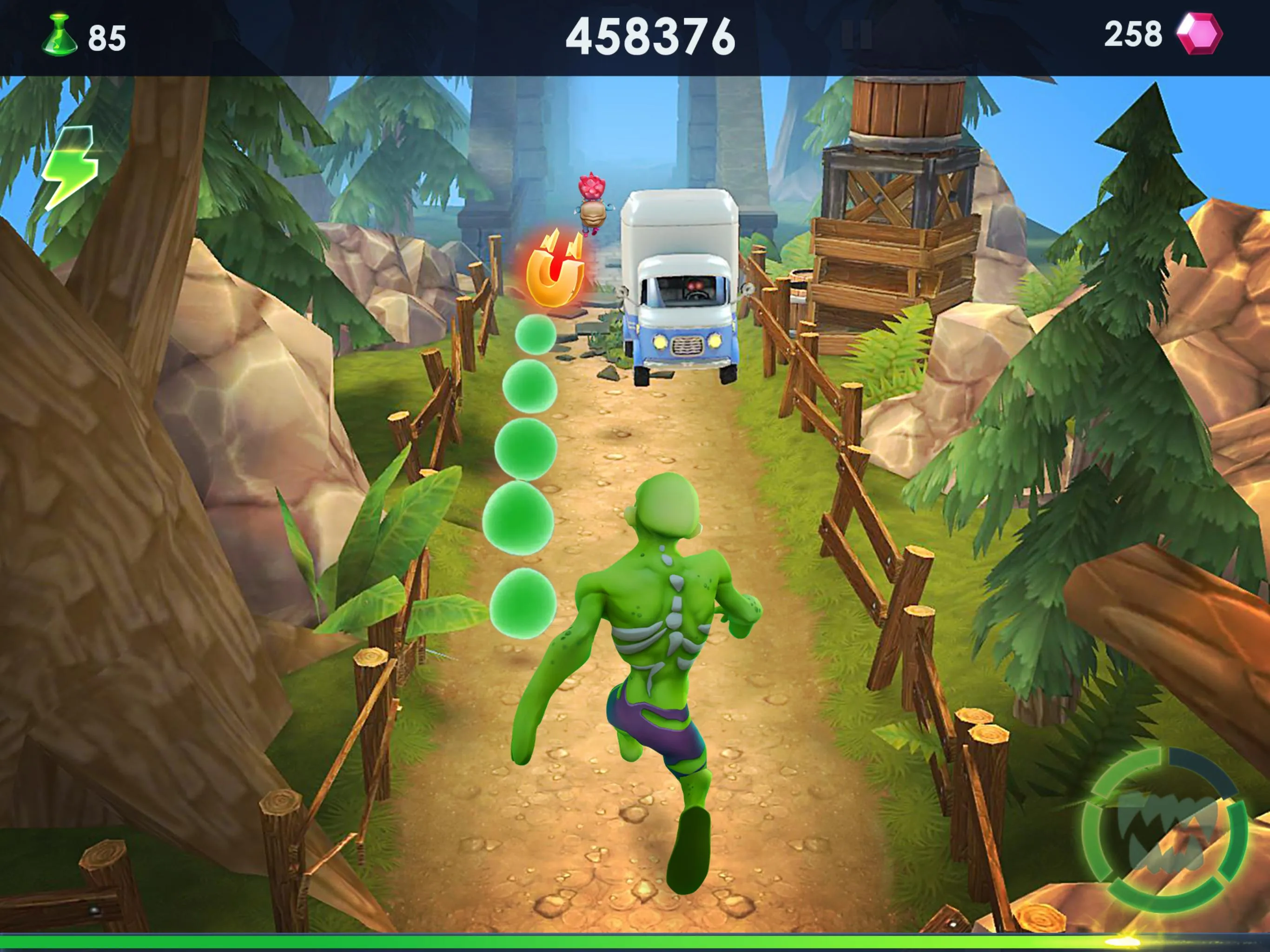 Zombie Run 2 - Monster Runner  | Indus Appstore | Screenshot