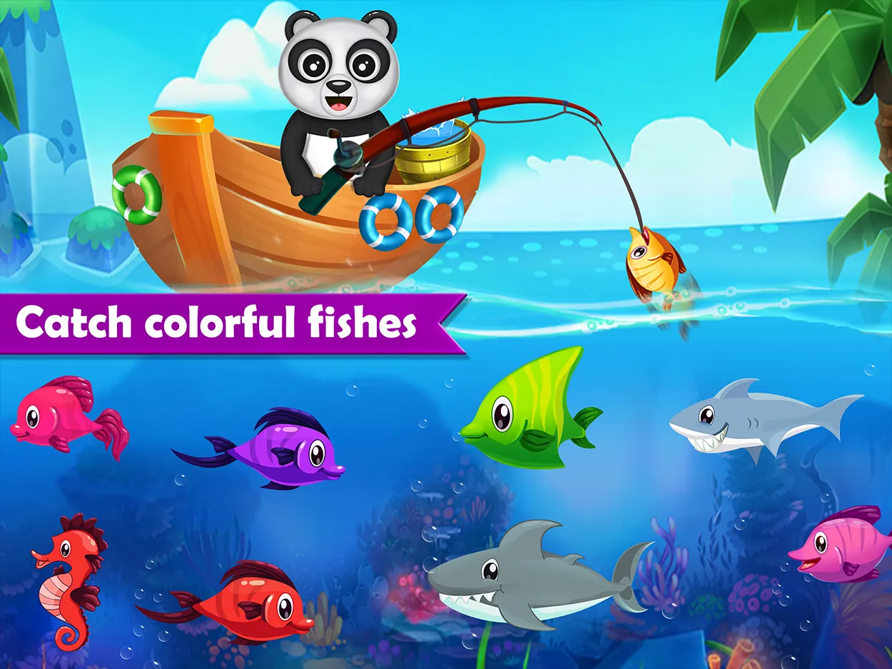 Fisher Panda - Fishing Games | Indus Appstore | Screenshot