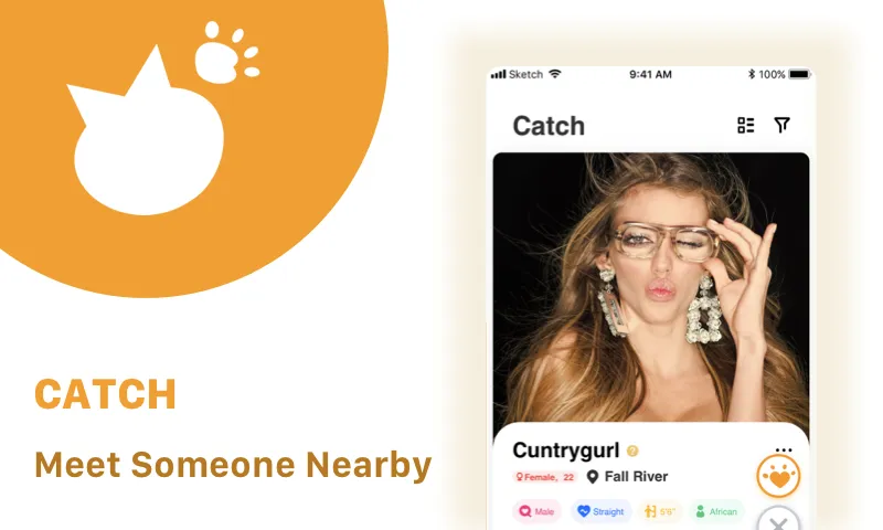 Hook up, Dating, Meetup, Catch | Indus Appstore | Screenshot