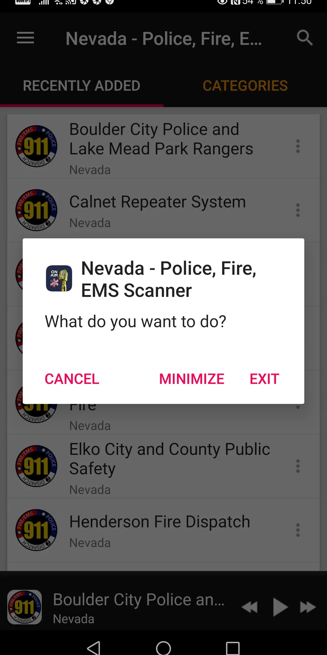 Police Scanner from Nevada | Indus Appstore | Screenshot