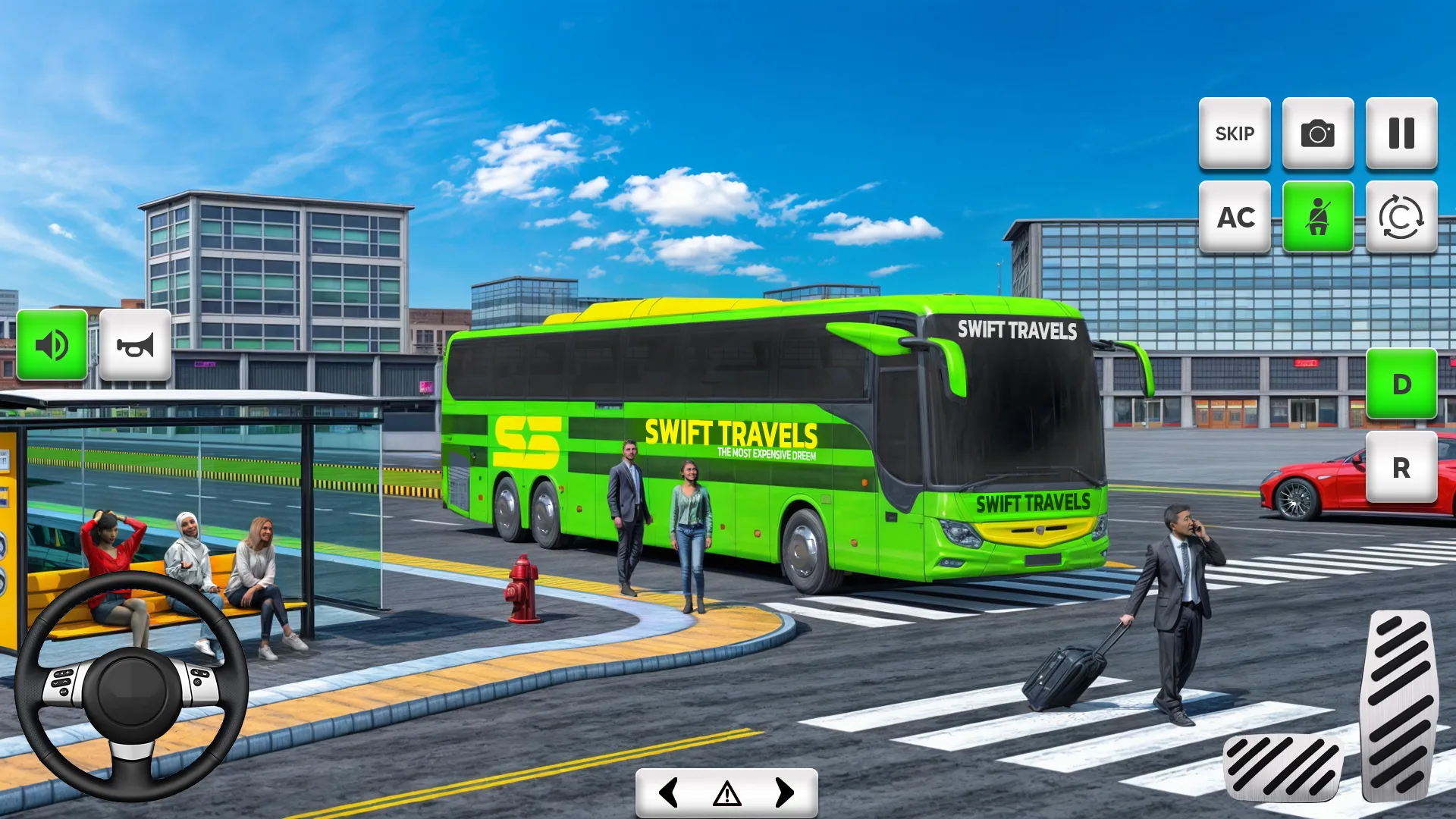 US Bus Driving Games Simulator | Indus Appstore | Screenshot