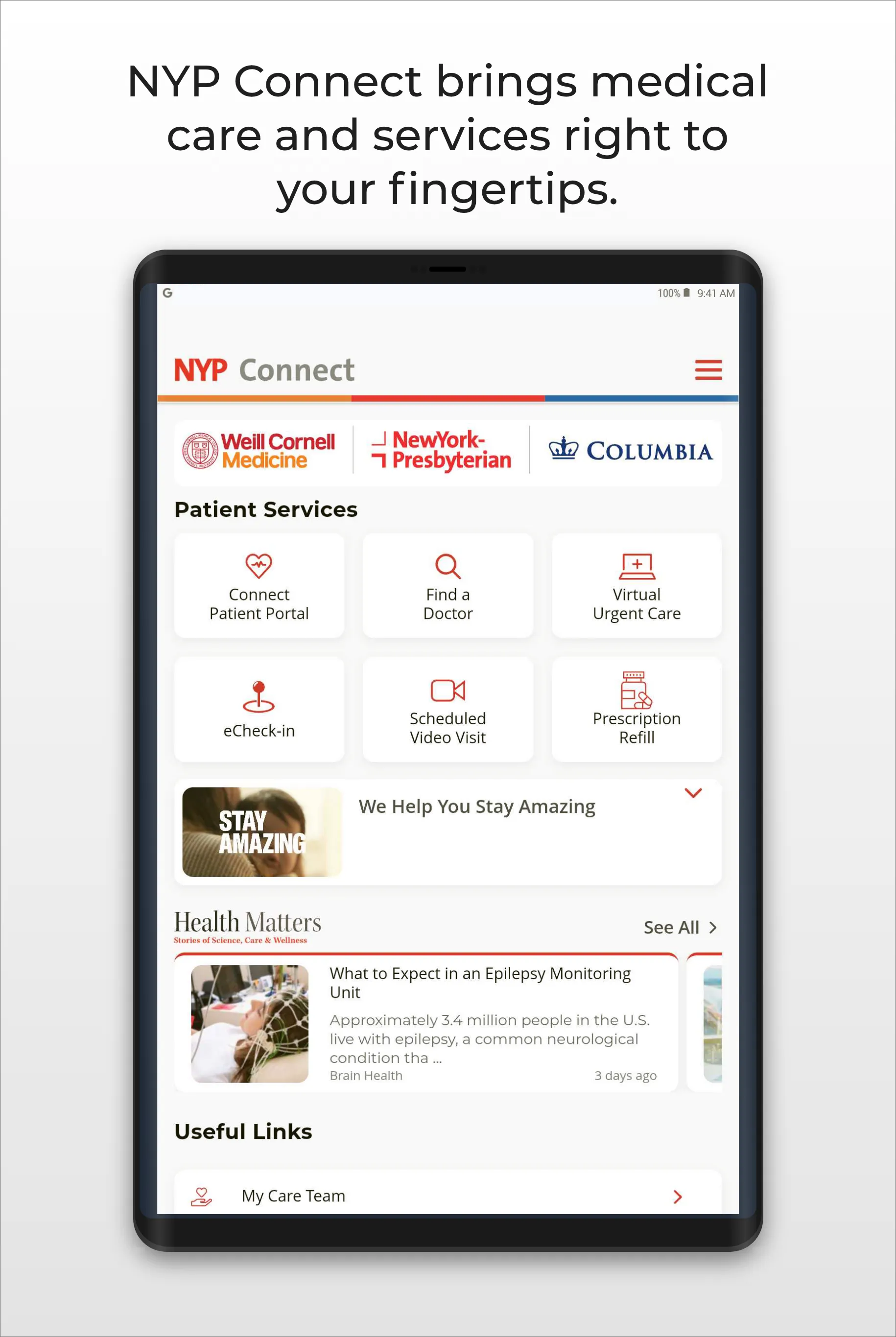 NYP Connect | Indus Appstore | Screenshot