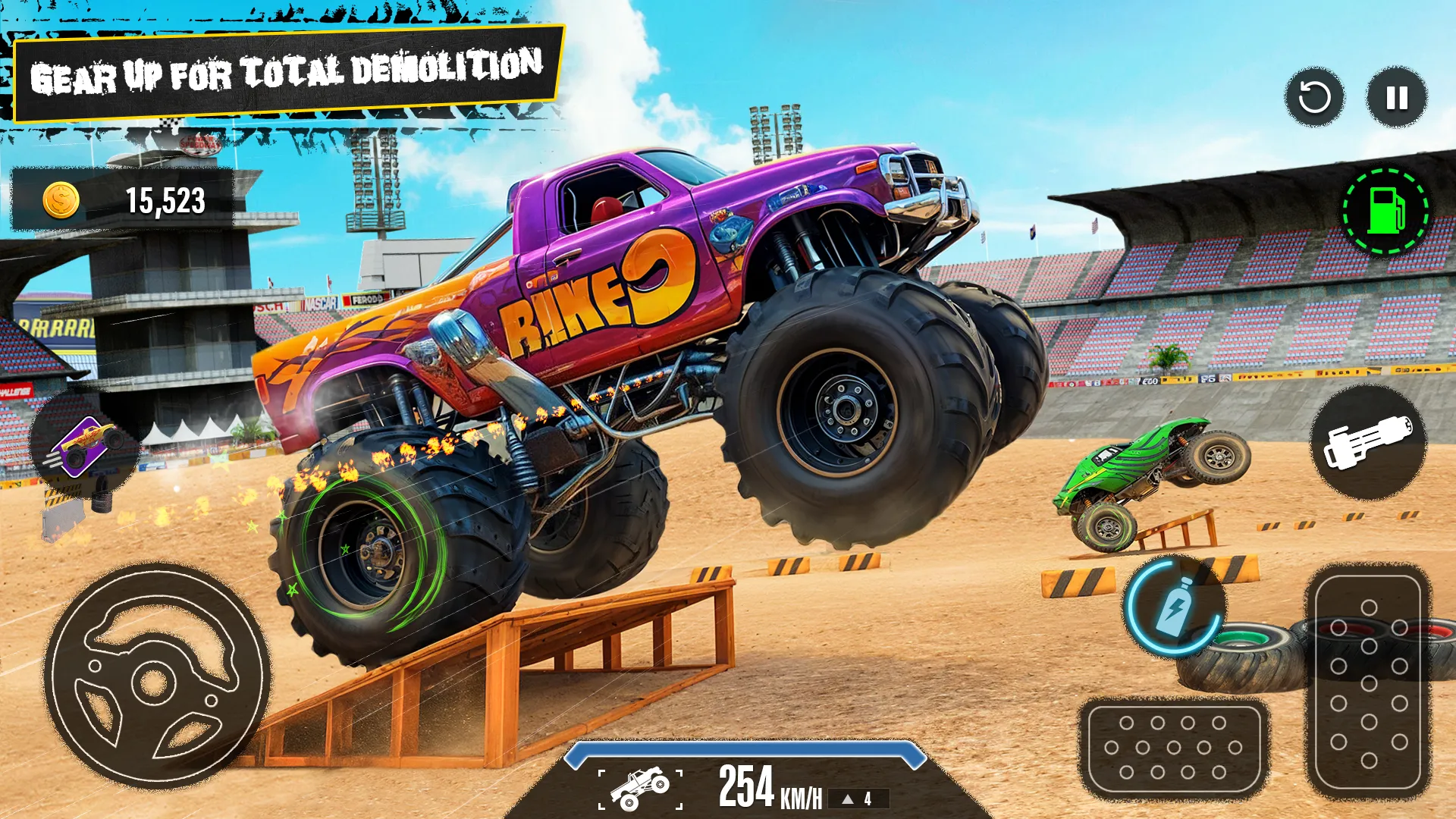 Monster Truck Car Simulator 3D | Indus Appstore | Screenshot