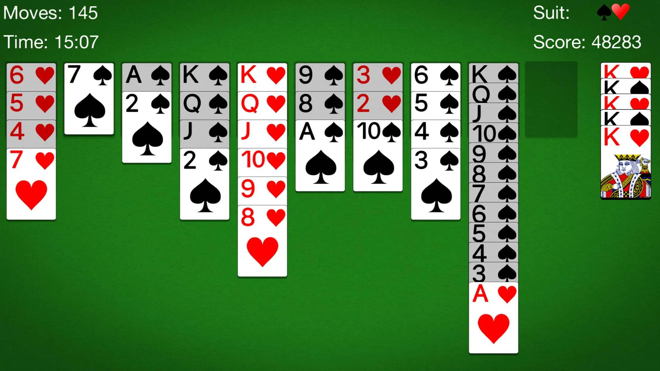 Spider Solitaire -  Cards Game | Indus Appstore | Screenshot