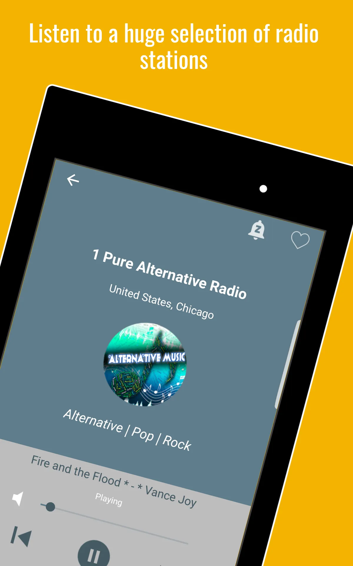 Alternative Rock Radio | Indus Appstore | Screenshot