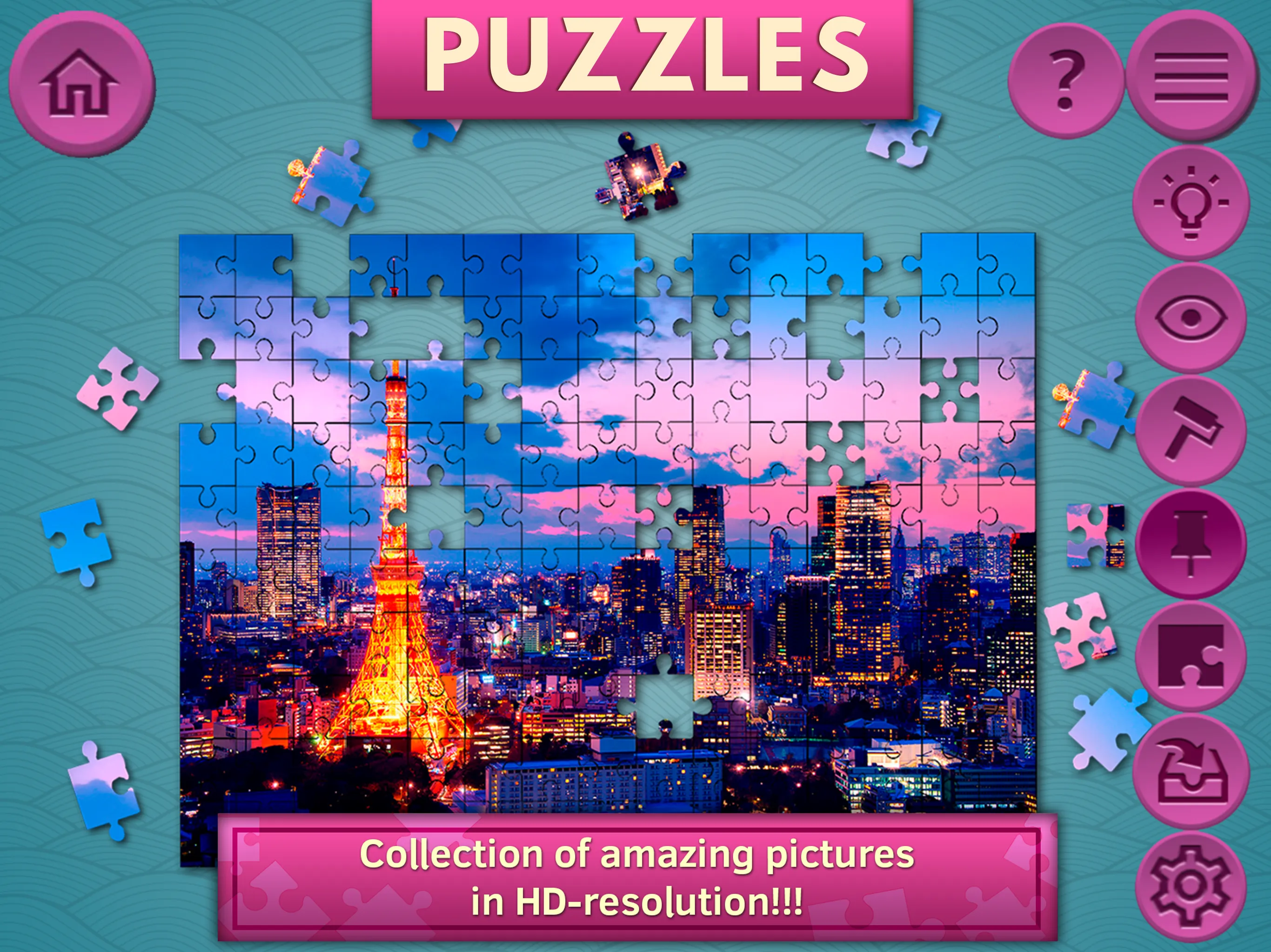 City Jigsaw Puzzles | Indus Appstore | Screenshot