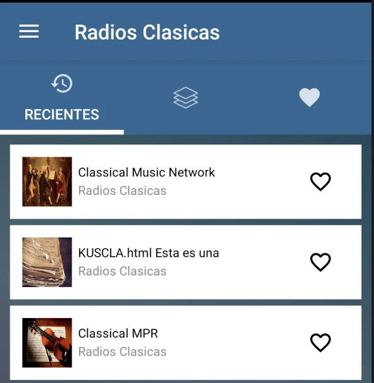 Radios Clásicas | Indus Appstore | Screenshot