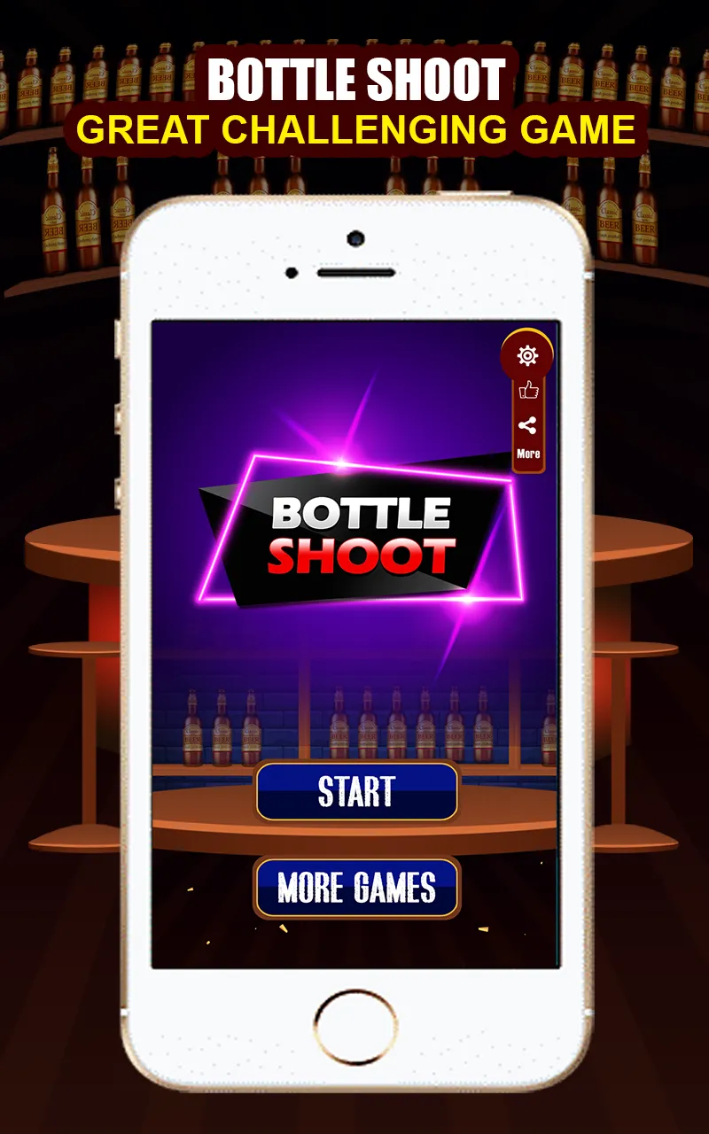 Bottle Shoot Game Forever | Indus Appstore | Screenshot