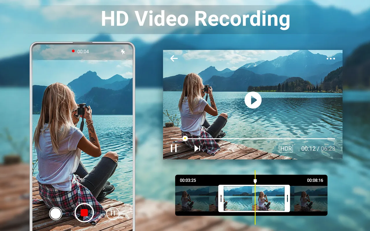 HD Camera for Android: 4K Cam | Indus Appstore | Screenshot