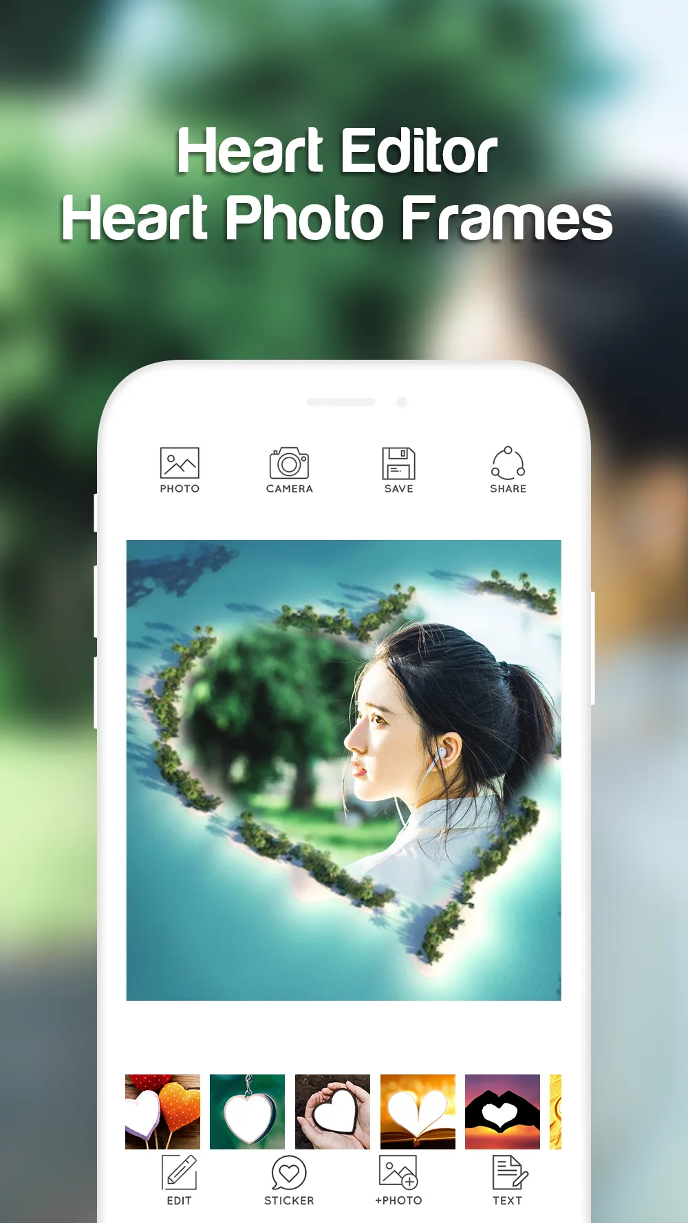 Heart Photo Frames | Indus Appstore | Screenshot