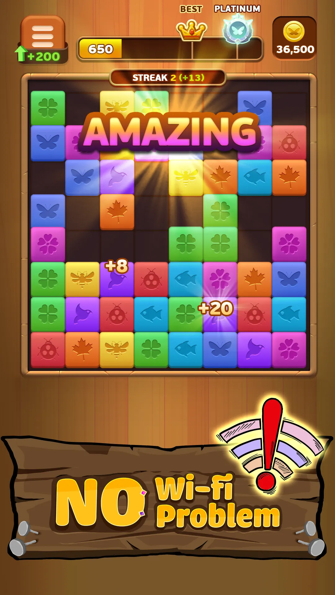 Triple Butterfly: Block Puzzle | Indus Appstore | Screenshot