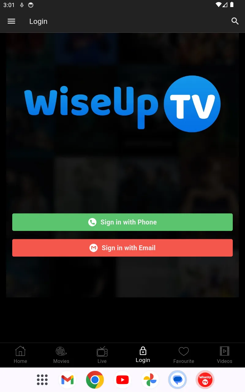 WiseUpTv | Indus Appstore | Screenshot