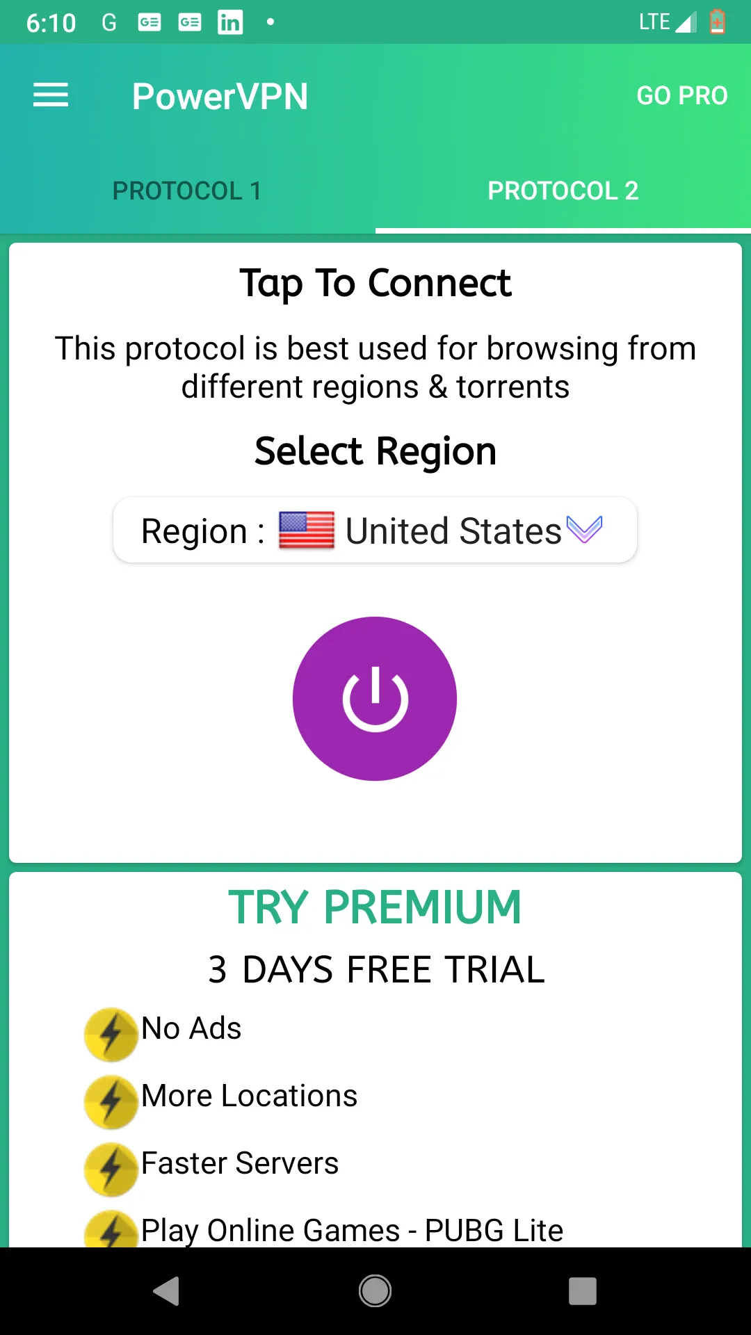 Power VPN : Fast & Secure VPN | Indus Appstore | Screenshot