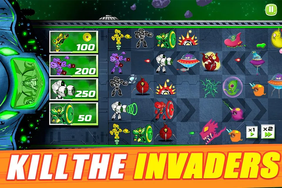 Super Fighting Robots Defense | Indus Appstore | Screenshot