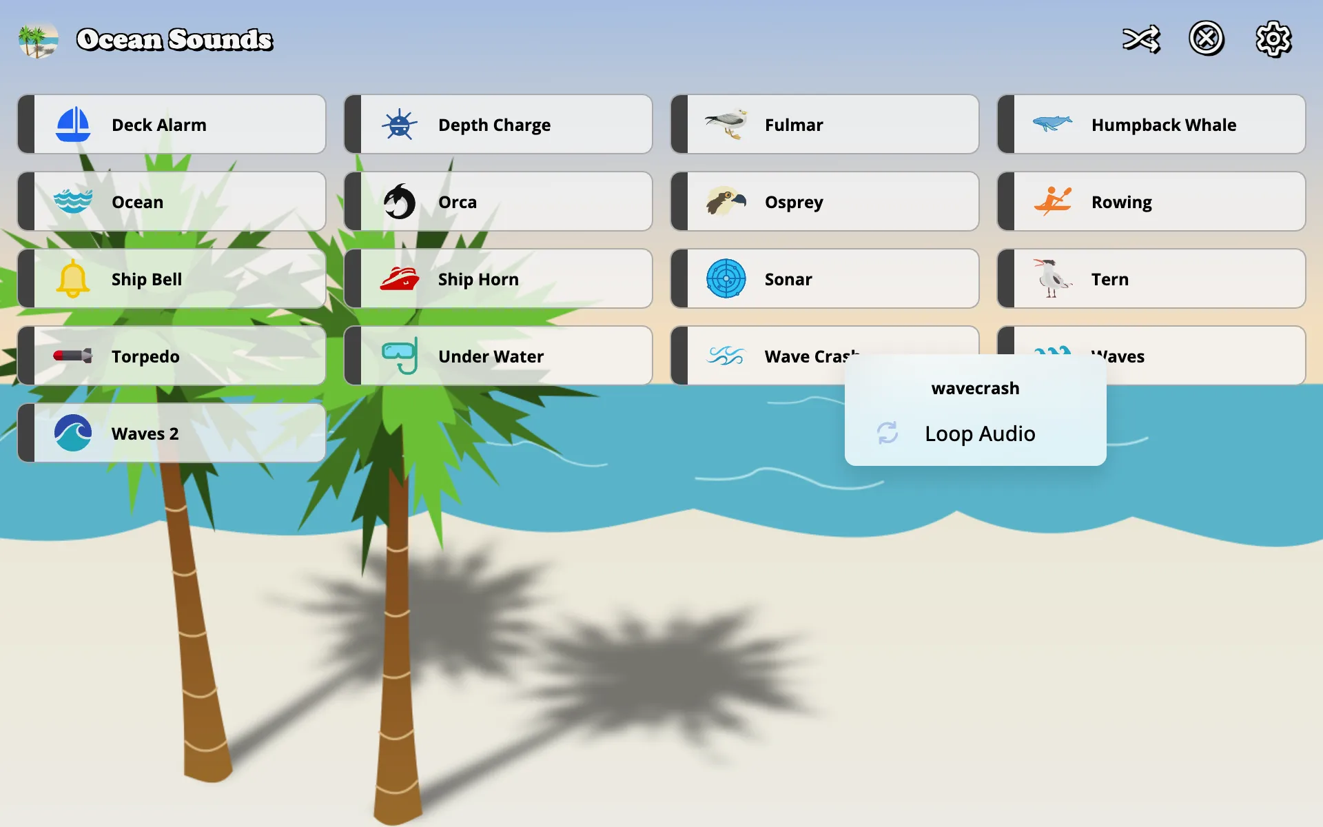 Ocean Sounds | Indus Appstore | Screenshot