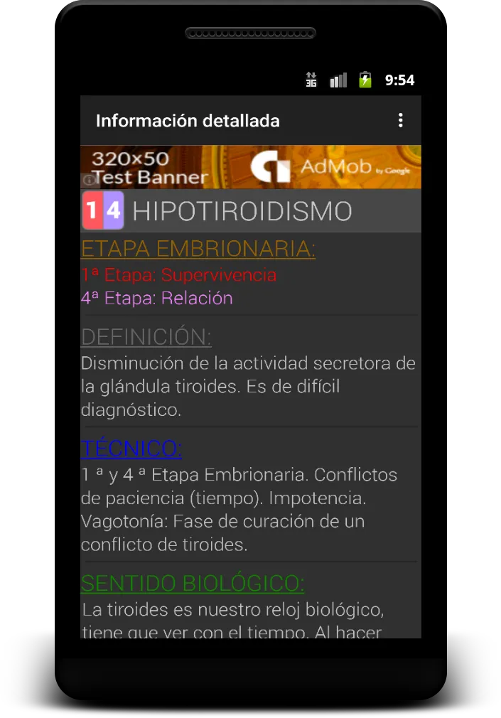 Diccionario Bio-Emocional 2016 | Indus Appstore | Screenshot