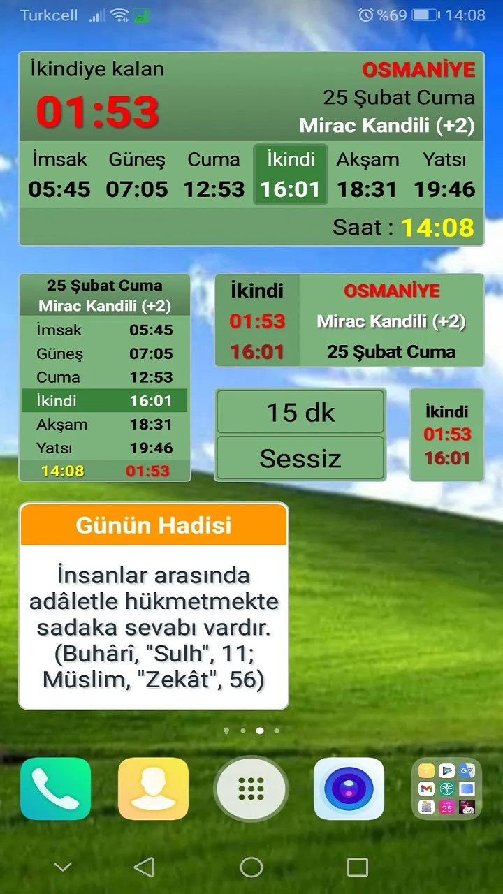 Namaz Vakitleri, Ezan Vakti | Indus Appstore | Screenshot