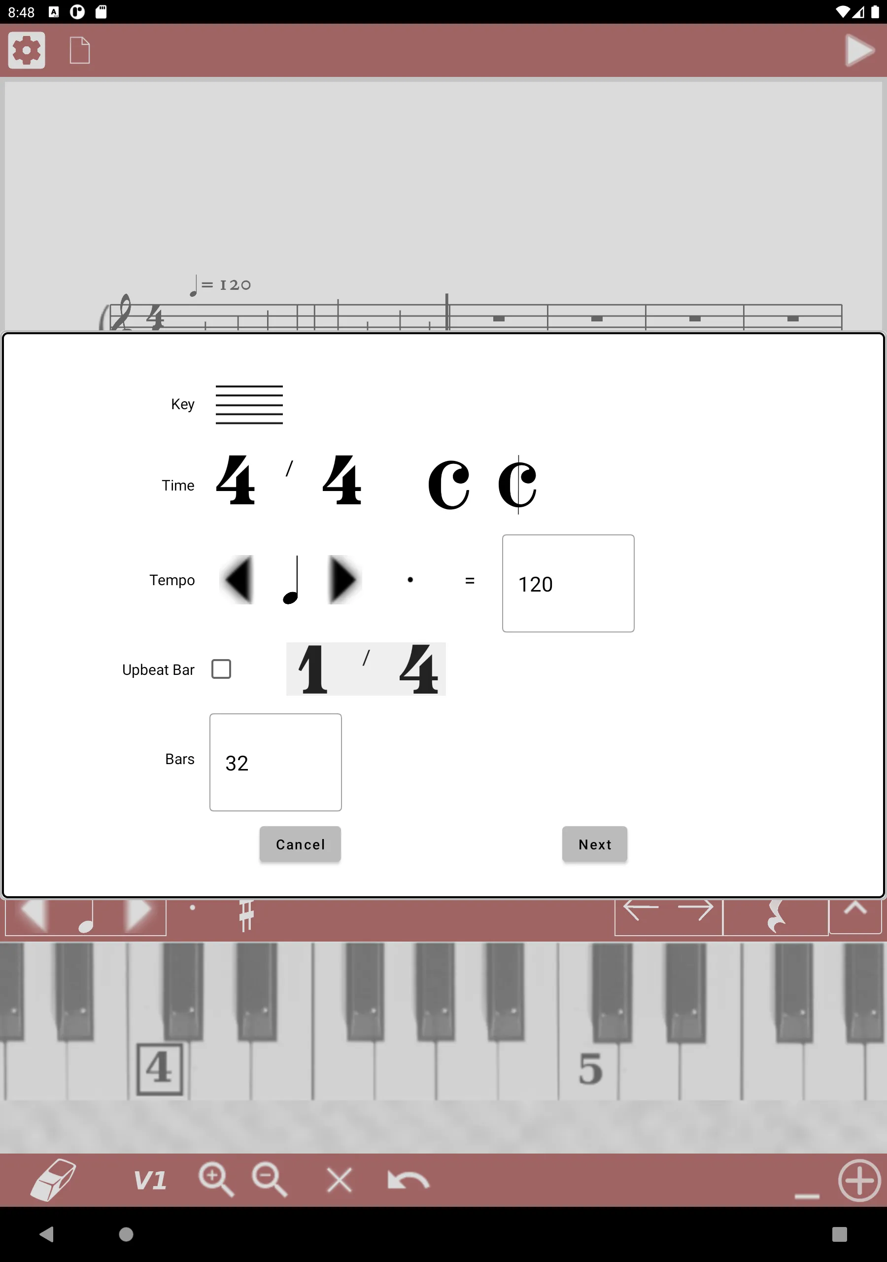 A-Score Music Composer | Indus Appstore | Screenshot