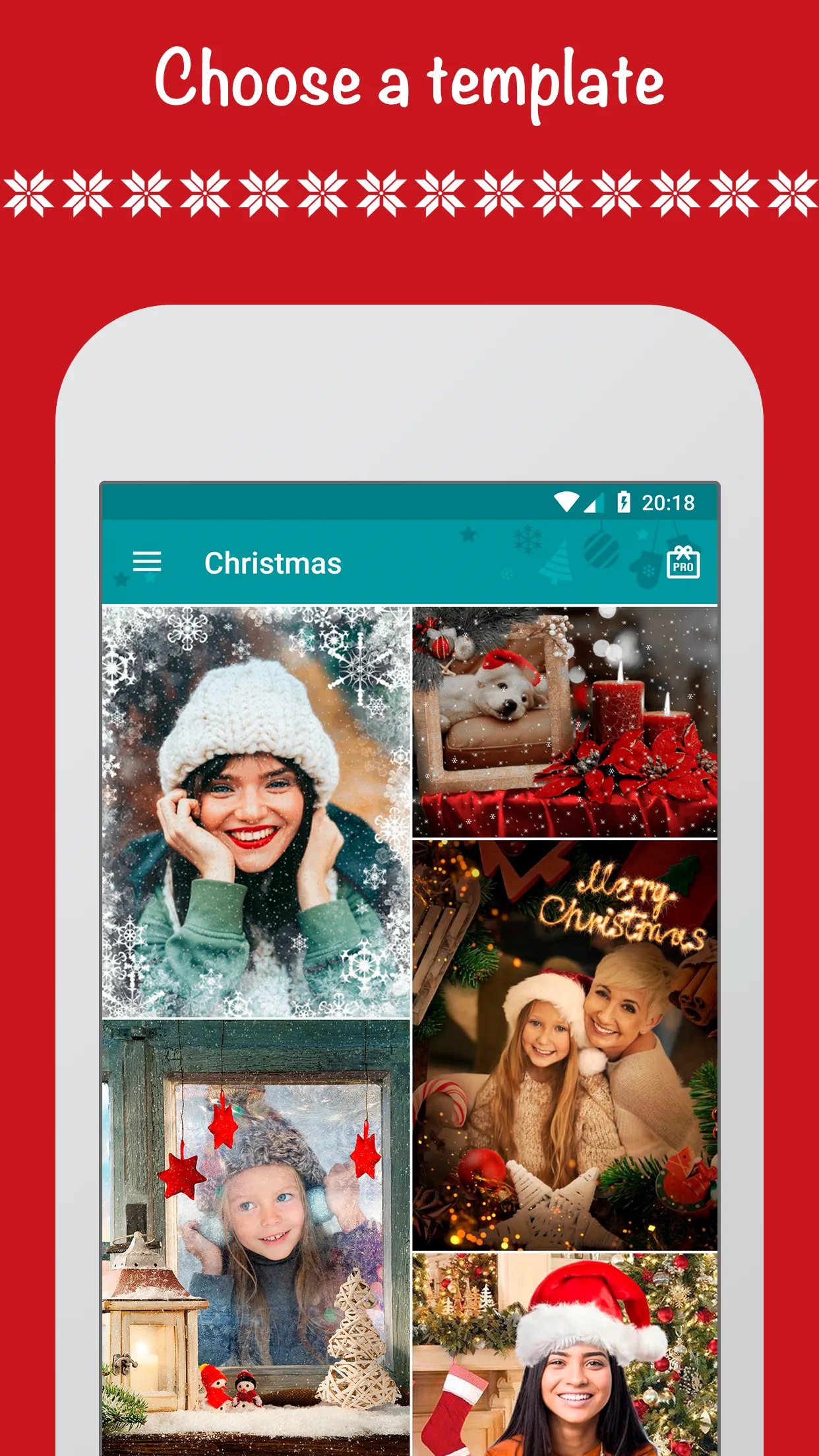 Christmas Photo Frames, Editor | Indus Appstore | Screenshot