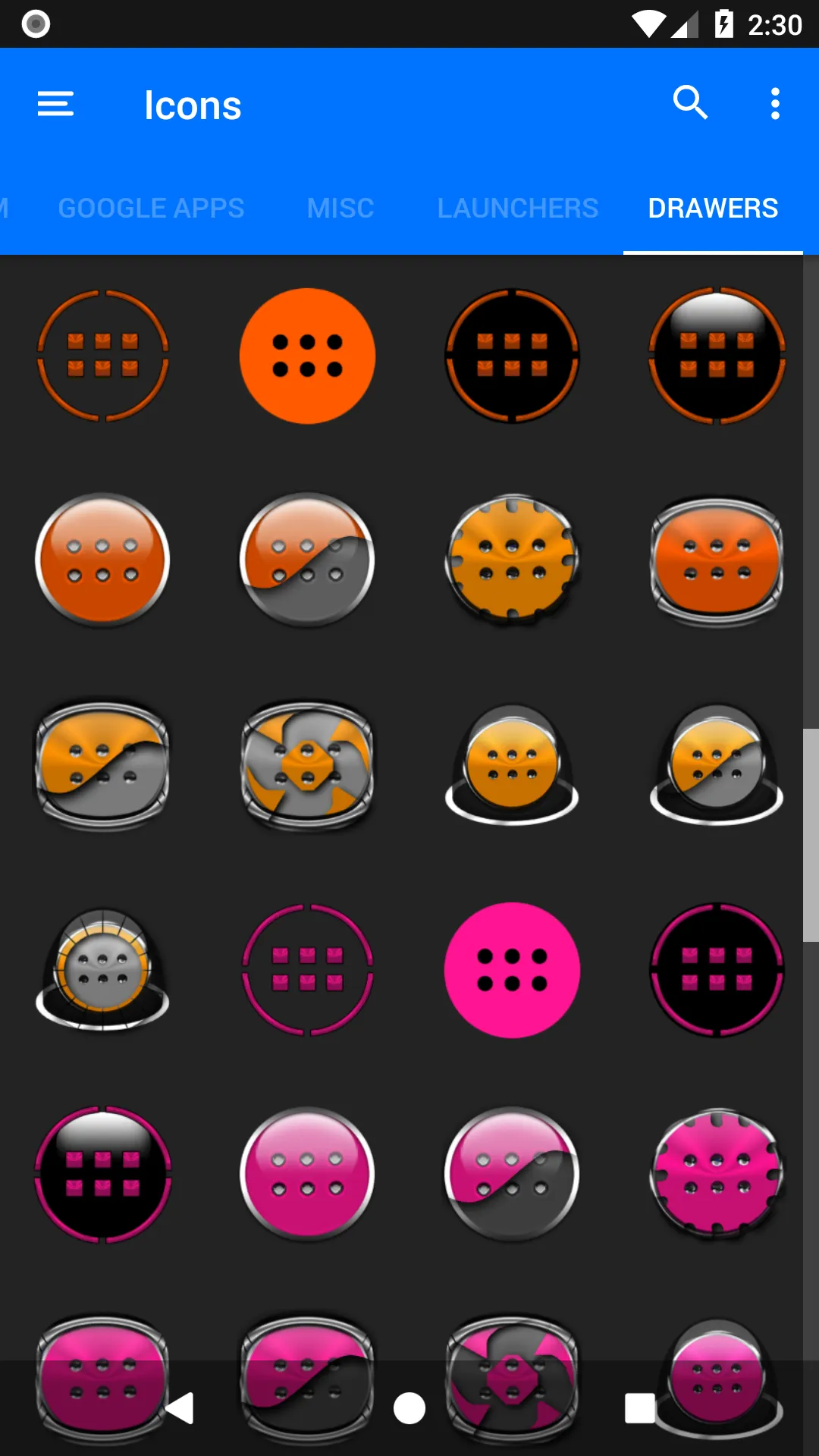 Oreo Orange Icon Pack P2 | Indus Appstore | Screenshot