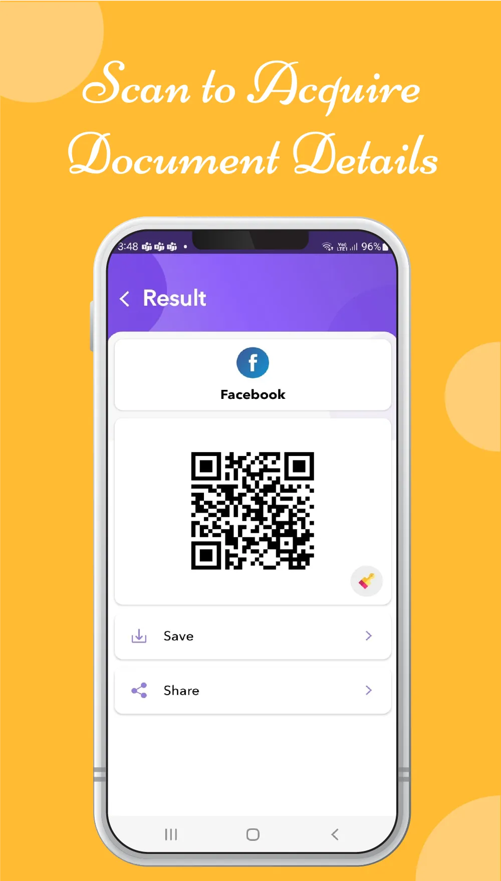 QR Scanner Aadharcard Barcode | Indus Appstore | Screenshot