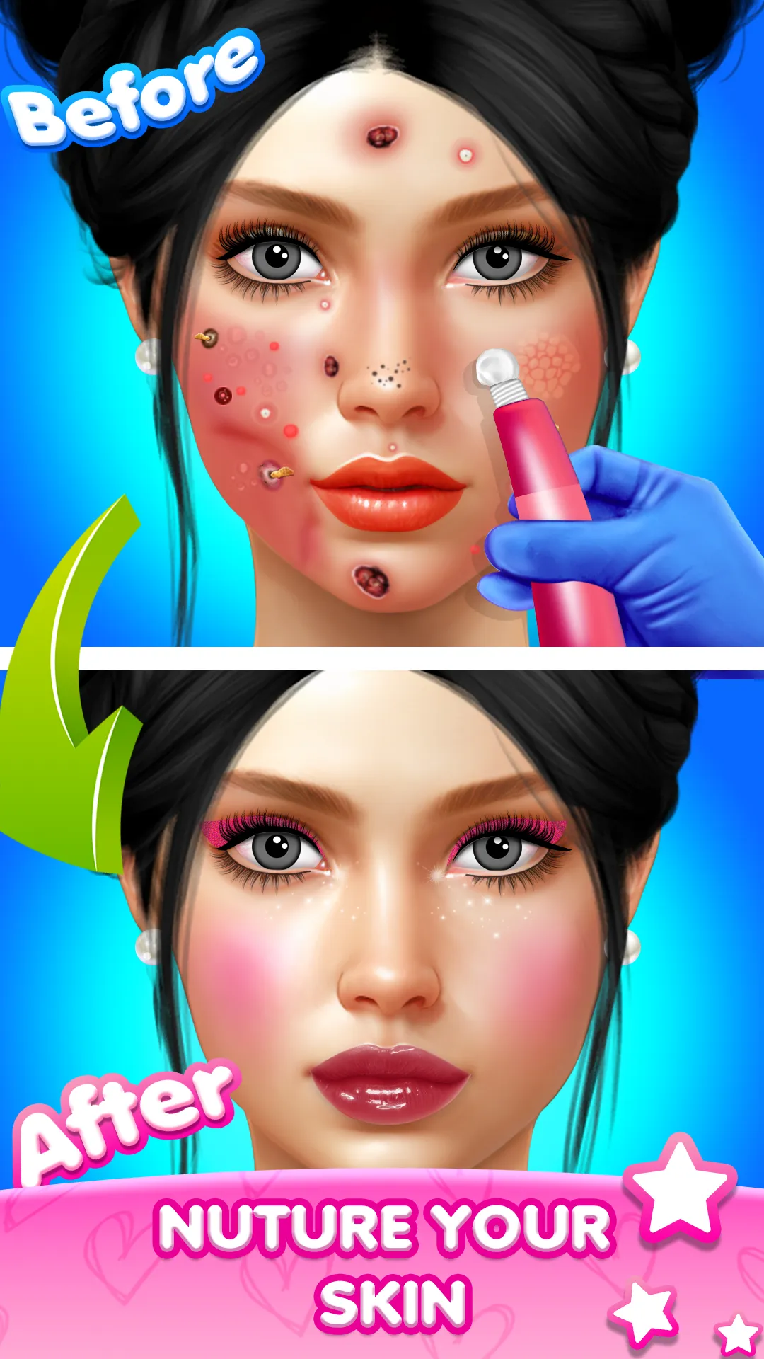 ASMR Makeup-DIY Makeover Salon | Indus Appstore | Screenshot